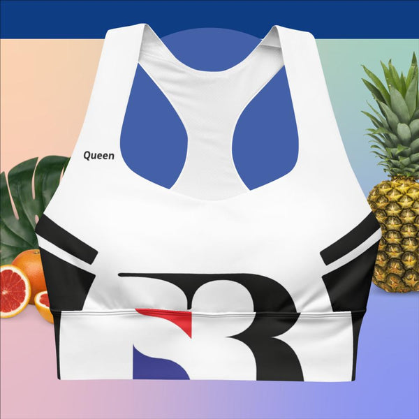 Longline sports bra